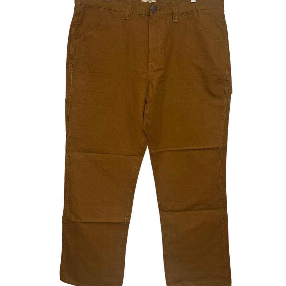 Blue Mountain Men's Regular Fit Brown/Rust Utility/Carpenter Pants Size‎ 38 x 32